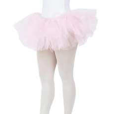 Capezio 10728w Tutù ROSA 3 strati su elastico - miniatura